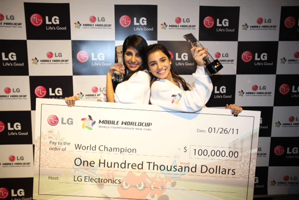 파나마 대표팀은 'LG 모바일 월드컵'에서 우승했다.